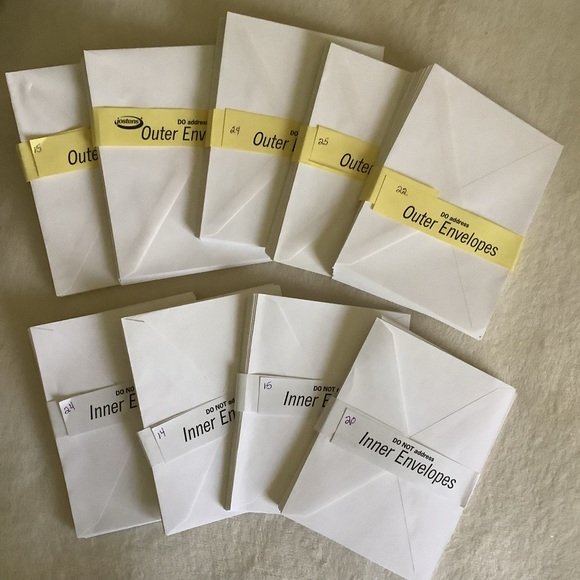 Jostens Office Jostens Announcement Envelopes Poshmark